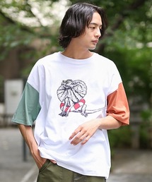 チチカカ | エリマキプリントＴシャツ(Tシャツ/カットソー)