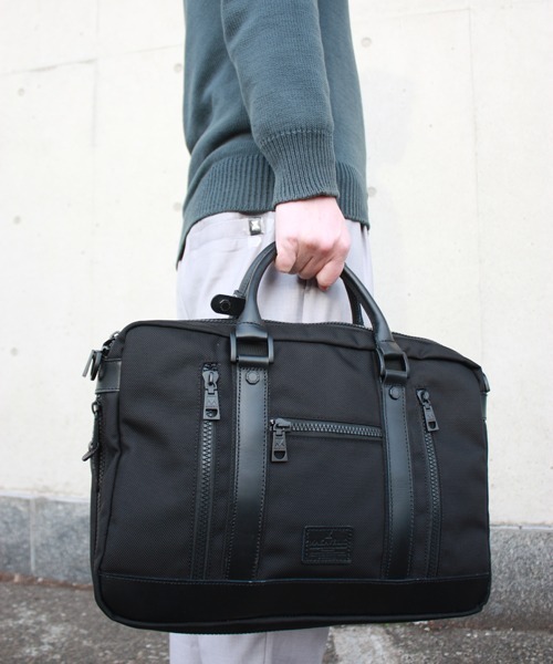 MAKAVELIC(マキャベリック)の「【MAKAVELIC】Mens Ex 2WAY BRIEF CASE(ビジネスバッグ・メンズ・ブラック・FREE)」の1枚目の写真