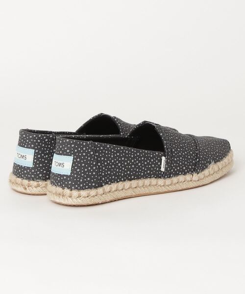TOMS(トムス)の「TOMS/トムス ALPARGATA ROPE/アルパルガータ ロープ(スリッポン・レディース・ダークグレー・23cm/23.5cm/24cm/24.5cm/25cm)」の2枚目の写真