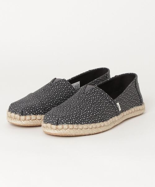 TOMS(トムス)の「TOMS/トムス ALPARGATA ROPE/アルパルガータ ロープ(スリッポン・レディース・ダークグレー・23cm/23.5cm/24cm/24.5cm/25cm)」の4枚目の写真