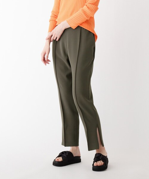 セール ウーリッシュドライストレッチ ピンタックテーパードパンツ その他パンツ Opaque Clip オペークドットクリップ のファッション通販 Zozotown