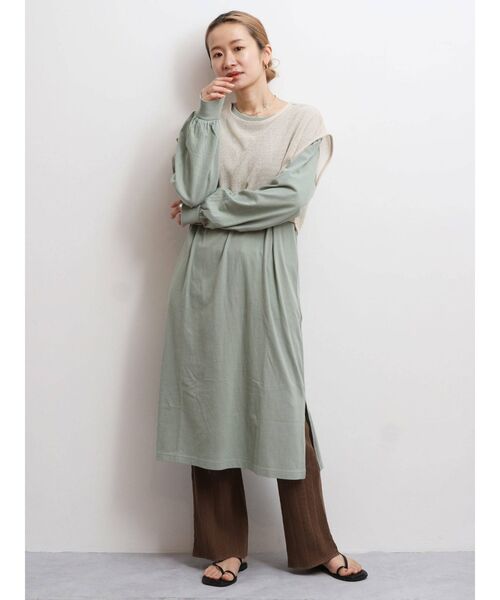 Ungrid（アングリッド）の「【WEB限定】ランダムテレコフレアパンツ（その他パンツ・レディース・アイボリー/ブラック/ローズ/ライトグリーン/ブラウン・FREE）」の13枚目の写真