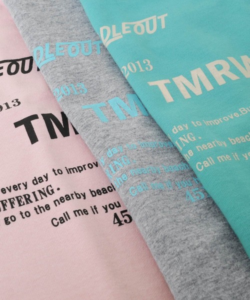 GLAZOS(グラソス)の「天竺・ドロップショルダーシンプルロゴ半袖Tシャツ(Tシャツ/カットソー・キッズ・グレー/ピンク/エメラルド・130cm/140cm/150cm/160cm/170cm)」の12枚目の写真