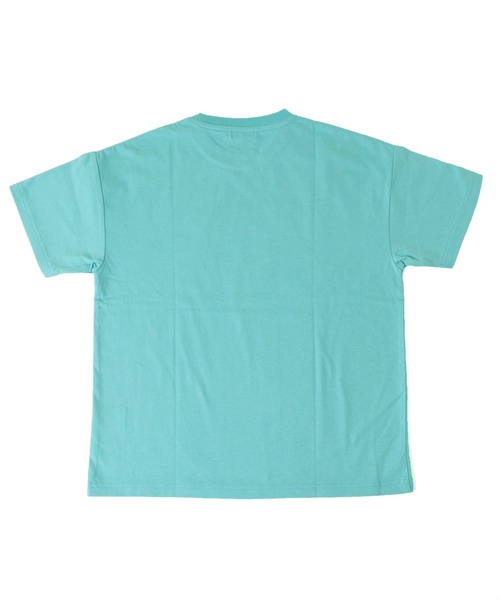 GLAZOS(グラソス)の「天竺・ドロップショルダーシンプルロゴ半袖Tシャツ(Tシャツ/カットソー・キッズ・グレー/ピンク/エメラルド・130cm/140cm/150cm/160cm/170cm)」の13枚目の写真