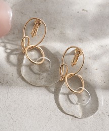 ドーナツアクリルイヤリング *