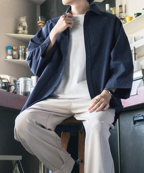 8分丈ラグランシャツ（シャツ/ブラウス）｜epnok（エプノック）の