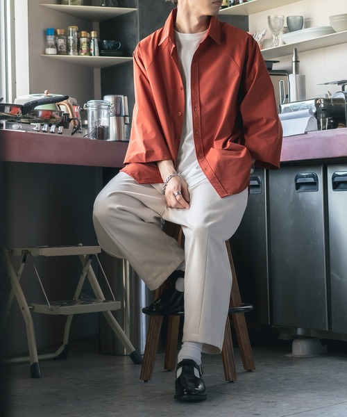 8分丈ラグランシャツ（シャツ/ブラウス）｜epnok（エプノック）の