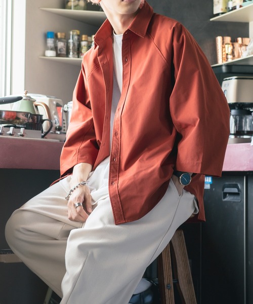 8分丈ラグランシャツ（シャツ/ブラウス）｜epnok（エプノック）の