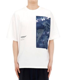 yoshiokubo | yoshiokubo “SHARAKU PATCH”Tシャツ(Tシャツ/カットソー)