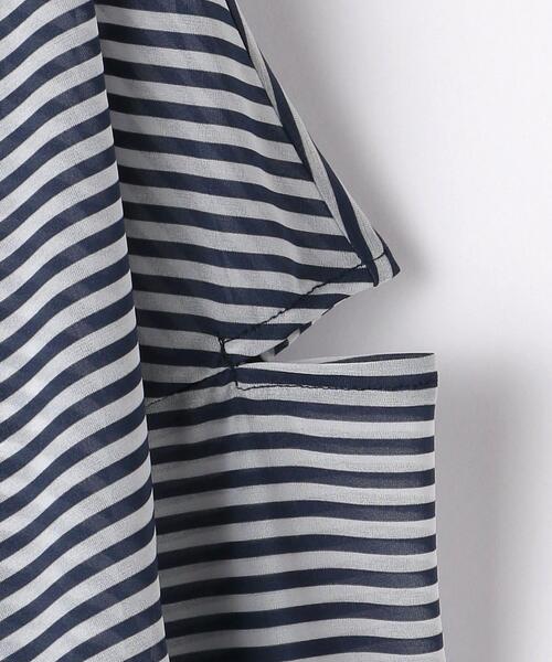 BRACTMENT（ブラクトメント）の「『BRACTMENT(ブラクトメント)』 BM シアーボーダー ロンT（Tシャツ/カットソー・レディース・ネイビー/レッド/オフホワイト・FREE）」の4枚目の写真