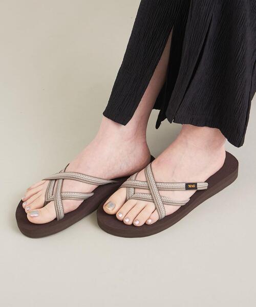 Teva（テバ）の「＜TEVA（テバ）＞∴OLOWAHU オロワフサンダル（サンダル・レディース・ブラック/パープル/グレー・6/8/5/7）」の9枚目の写真