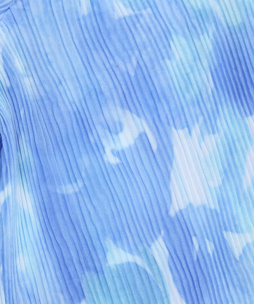 Figments(フィグメンツ)の「シフォンミニワンピース(ワンピース・レディース・ブルー・FREE)」の5枚目の写真