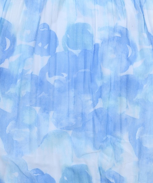 Figments(フィグメンツ)の「シフォンミニワンピース(ワンピース・レディース・ブルー・FREE)」の3枚目の写真