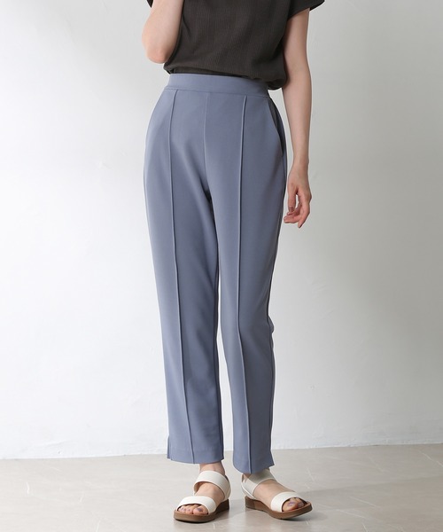 Honeys（ハニーズ）の「テーパードパンツ（その他パンツ・レディース・ネイビー/ブルー系その他/ブラック/ライトブラウン・S/M/LL/L）」の4枚目の写真