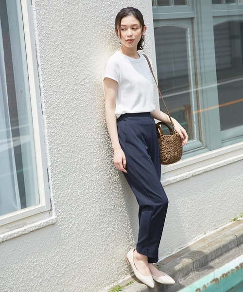 Honeys（ハニーズ）の「テーパードパンツ（その他パンツ・レディース・ネイビー/ブルー系その他/ブラック/ライトブラウン・S/M/LL/L）」の10枚目の写真