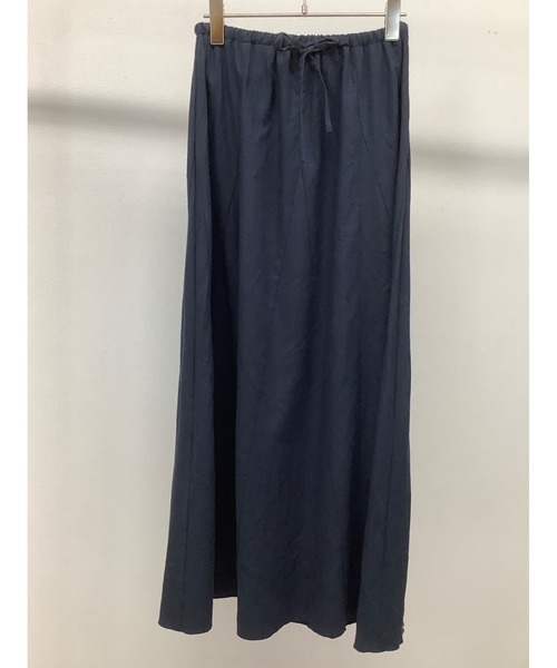 ulu（ウル）の「original linen frea long skirt（スカート・レディース・ネイビー/レッド・FREE）」の15枚目の写真