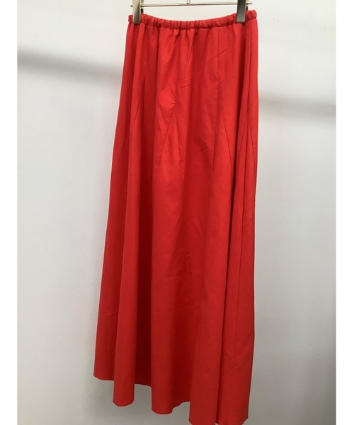 ulu（ウル）の「original linen frea long skirt（スカート・レディース・ネイビー/レッド・FREE）」の10枚目の写真