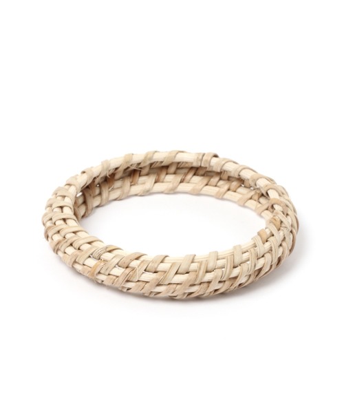 LAKOLE（ラコレ）の「ラタンバングル / 949860（バングル/リストバンド・レディース・ナチュラル・FREE）」の3枚目の写真