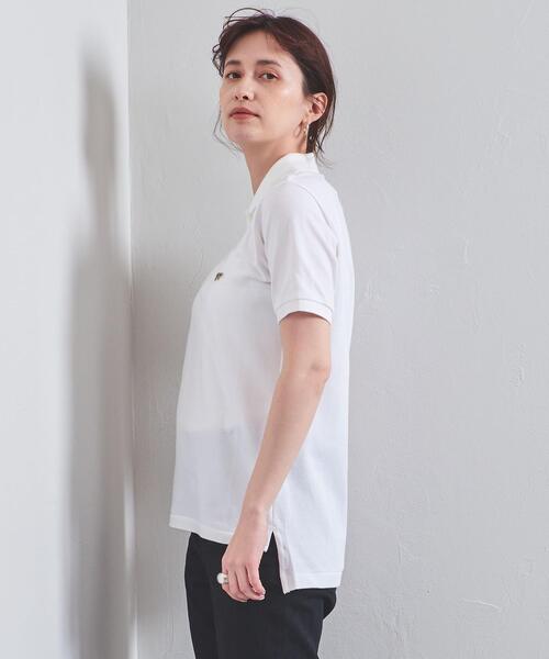 Scye（サイ）の「＜Scye（サイ）＞ピケ ポロシャツ ■■■（ポロシャツ・レディース・ホワイト・38）」の3枚目の写真