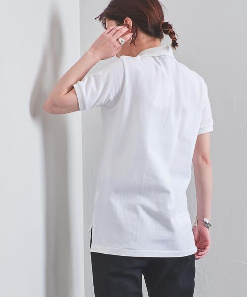 Scye（サイ）の「＜Scye（サイ）＞ピケ ポロシャツ ■■■（ポロシャツ・レディース・ホワイト・38）」の4枚目の写真