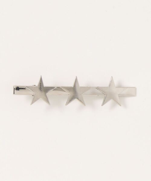 agnes b.(アニエスベー)の「AB83 BARETTE スターヘアクリップ(バレッタ/ヘアクリップ・レディース・シルバー系その他・UNI)」の1枚目の写真