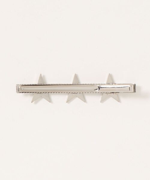 agnes b.(アニエスベー)の「AB83 BARETTE スターヘアクリップ(バレッタ/ヘアクリップ・レディース・シルバー系その他・UNI)」の2枚目の写真