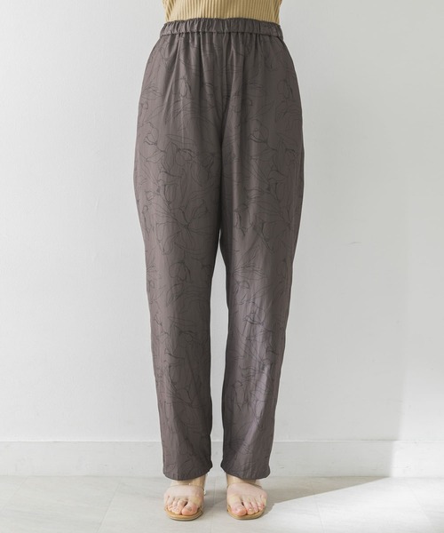 URBAN RESEARCH（アーバンリサーチ）の「線画プリントイージーパンツ（その他パンツ・レディース・グリーン系その他/ブラウン/ホワイト系その他・FREE）」の11枚目の写真
