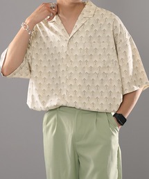 kutir | 総柄オープンカラーシャツ(シャツ/ブラウス)