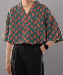 kutir | 総柄オープンカラーシャツ(シャツ/ブラウス)