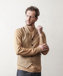 TMT | WOOL Super 100's  STRETCH FLANNEL TAILORED VEST(その他アウター)