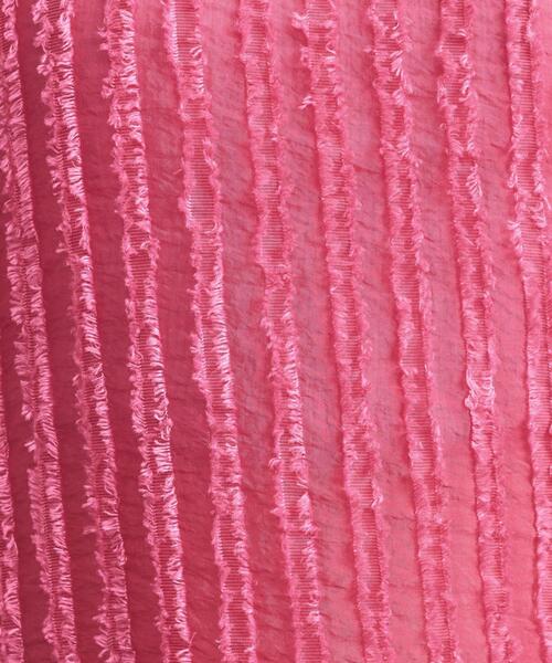 UNITED ARROWS（ユナイテッドアローズ）の「UBCMD STRP CUT/JQ ブラウス†◆（シャツ/ブラウス・レディース・ブラック/ピンク/マスタード・FREE）」の10枚目の写真