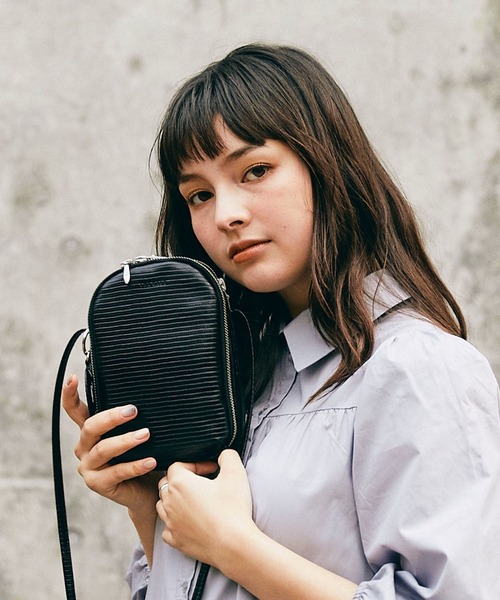 the case（ザケース）の「miller wallet shoulder（財布・レディース・ブラック/イエロー/ホワイト・FREE）」の6枚目の写真