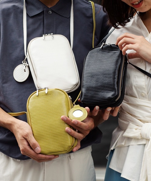 the case（ザケース）の「miller wallet shoulder（財布・レディース・ブラック/イエロー/ホワイト・FREE）」の10枚目の写真