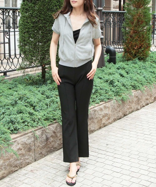 Julia Boutique（ジュリアブティック）の「スウェットパーカー＆マーメイドスカートセットアップ/21115（アンサンブル・レディース・ブラック/グレー/ピンク/ミント・ONE）」の12枚目の写真