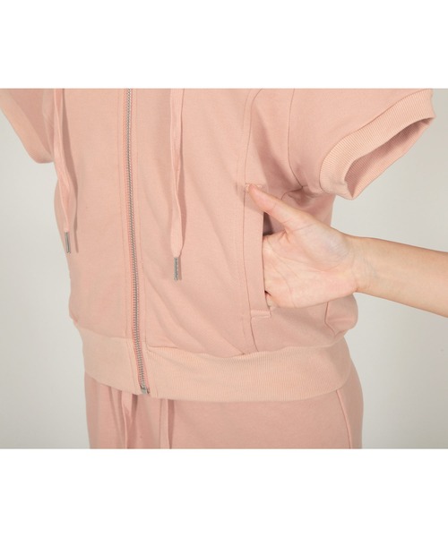 Julia Boutique（ジュリアブティック）の「スウェットパーカー＆マーメイドスカートセットアップ/21115（アンサンブル・レディース・ブラック/グレー/ピンク/ミント・ONE）」の15枚目の写真