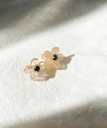 lala Born | フラワーミニバンスヘアクリップ(バレッタ/ヘアクリップ)