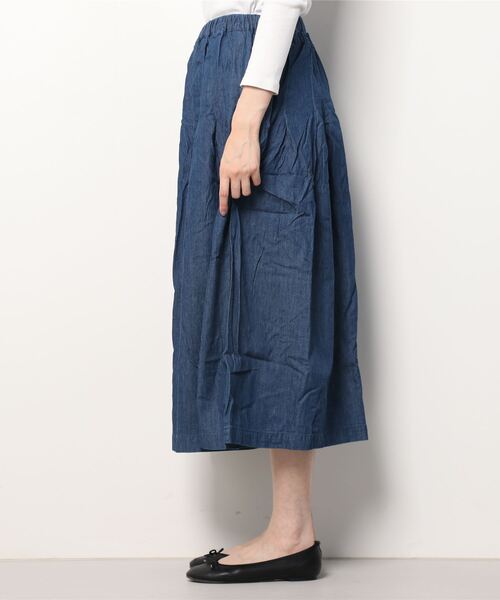 D*g*y（ディージーワイ）の「【D*g*y】5.5ozデニムガウチョパンツ（その他パンツ・レディース・ネイビー・M）」の4枚目の写真