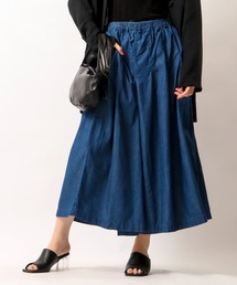 【D*g*y】5.5ozデニムガウチョパンツ