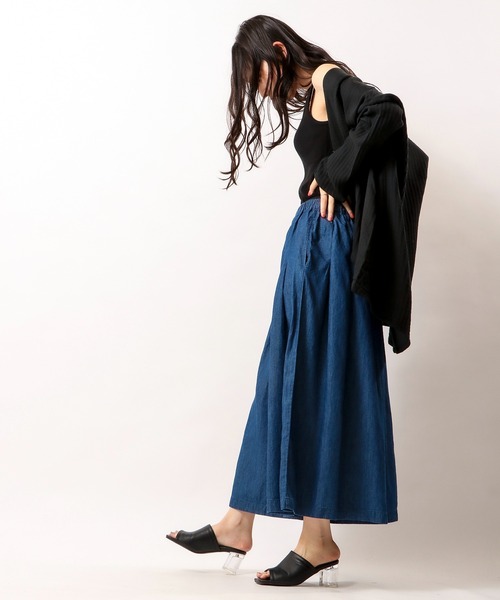 D*g*y（ディージーワイ）の「【D*g*y】5.5ozデニムガウチョパンツ（その他パンツ・レディース・ネイビー・M）」の10枚目の写真