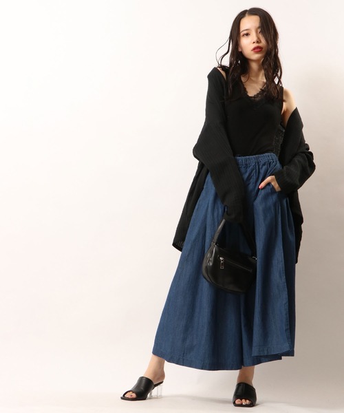 D*g*y（ディージーワイ）の「【D*g*y】5.5ozデニムガウチョパンツ（その他パンツ・レディース・ネイビー・M）」の9枚目の写真