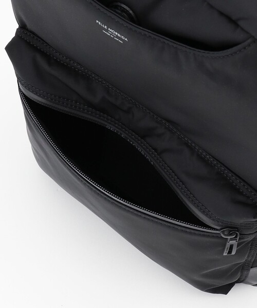 JOSEPH（ジョセフ）の「PELLEMORBIDA―BACKPACK_Med 　バックパック（ショルダーバッグ・メンズ・ブラック系・F）」の13枚目の写真