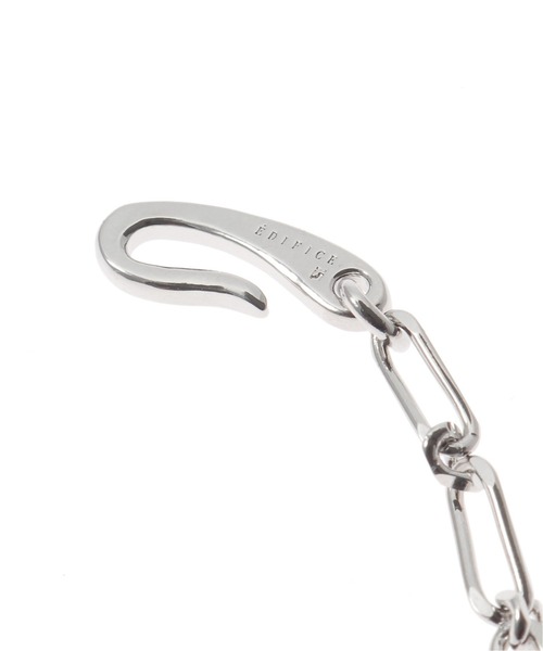 EDIFICE（エディフィス）の「【EDIFICE ACCENT / エディフィスアクサン】necklace MIX (LONG)（ネックレス・メンズ・シルバー・FREE）」の3枚目の写真