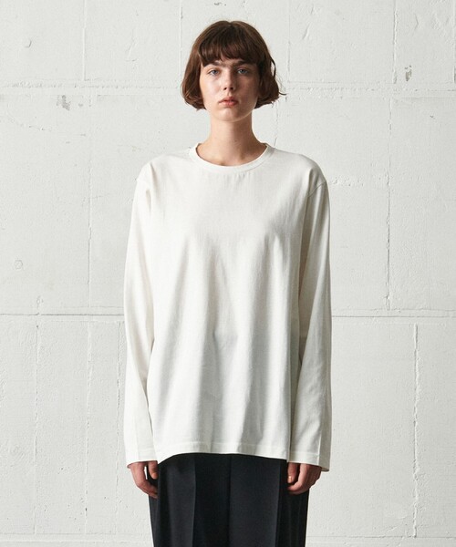 JOSEPH STUDIO(ジョゼフストゥディオ)の「ロゴ パックT SHADOW LONG(Tシャツ/カットソー・レディース・ホワイト系・SMALL/MEDIUM/LARGE)」の10枚目の写真