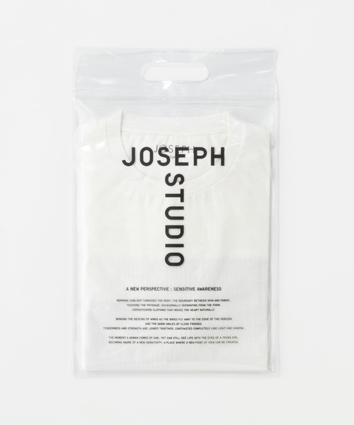 JOSEPH STUDIO(ジョゼフストゥディオ)の「ロゴ パックT SHADOW LONG(Tシャツ/カットソー・レディース・ホワイト系・SMALL/MEDIUM/LARGE)」の6枚目の写真