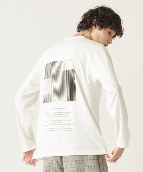 JOSEPH STUDIO(ジョゼフストゥディオ)の「ロゴ パックT SHADOW LONG(Tシャツ/カットソー・レディース・ホワイト系・SMALL/MEDIUM/LARGE)」の4枚目の写真