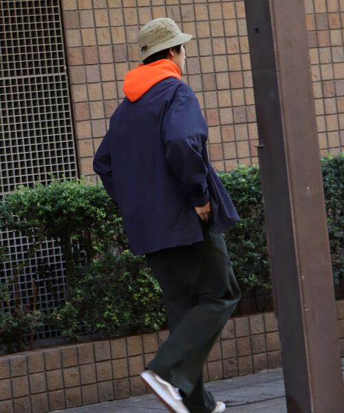 BEN DAVIS（ベンデイビス）の「【BEN DAVIS(ベンデイビス)】BIG HALF ZIP SHIRT/ ビッグ ハーフ ジップ シャツ（シャツ/ブラウス・メンズ・オレンジ/その他2/その他1/ネイビー/ベージュ/ブラック・MEDIUM/LARGE）」の17枚目の写真