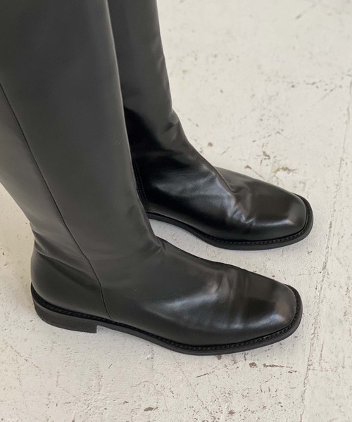 chuclla(チュクラ)の「BASIC long boots chs21a003(ブーツ・レディース・ブラック・39/36/38/40/37)」の14枚目の写真