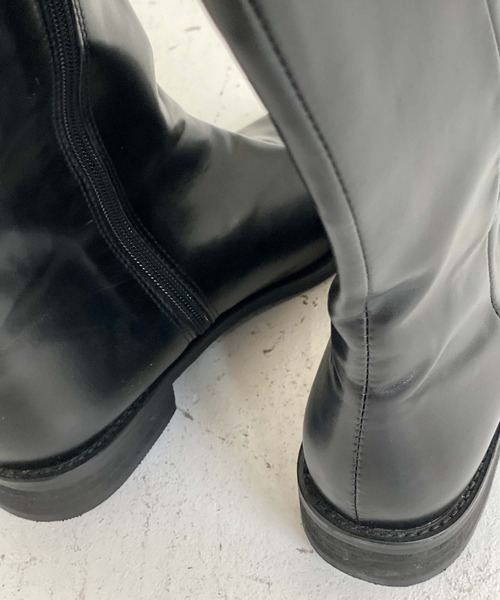 chuclla(チュクラ)の「BASIC long boots chs21a003(ブーツ・レディース・ブラック・39/36/38/40/37)」の15枚目の写真