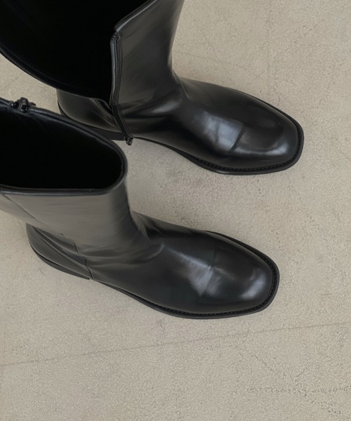 chuclla(チュクラ)の「BASIC long boots chs21a003(ブーツ・レディース・ブラック・39/36/38/40/37)」の20枚目の写真