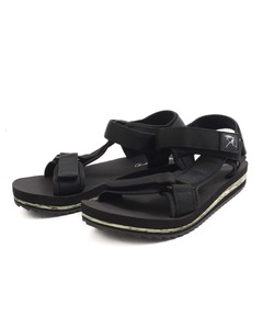 すぐ届く【VANS】キシリッシュ サンダル VANS】 ヴァンズ XYLISH キシリッシュ V5168 BLACK/BLACK | ABC
